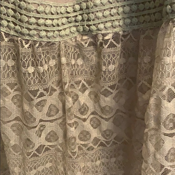 Lace bottom maxi - Picture 2 of 4